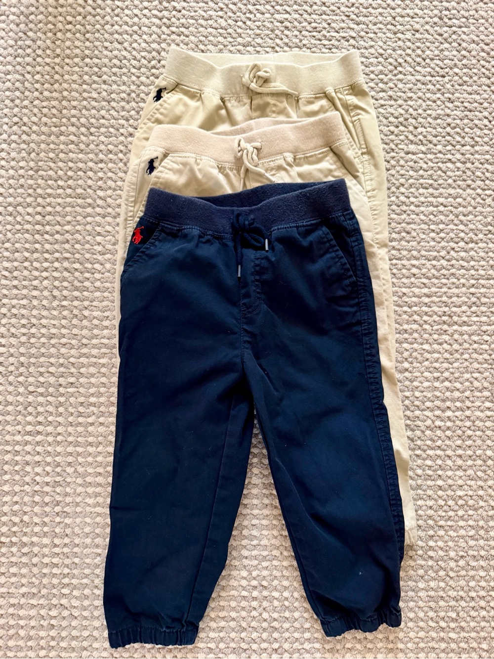 Ralph Lauren Toddler Pants Bundle | 18 Months | 3 Pairs | 100% Cotton